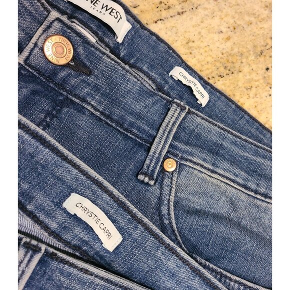 New! Lot of 3 Size 16 Nine West Chrystie Capri Jeans & Seven7 Sunset Bermuda - Picture 16 of 16